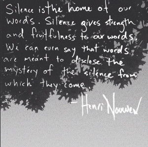 Silence | Henri Nouwen