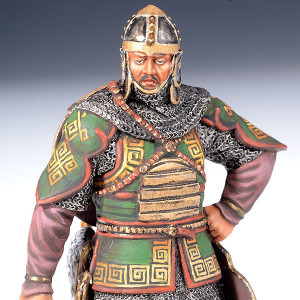 Khan Ogedei Holding Sword