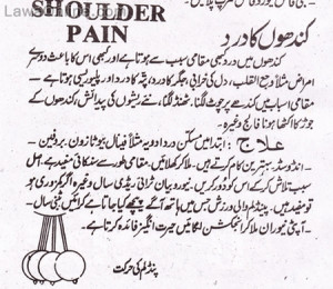 treatment for shoulder pain in urdu Treatment for Shoulder Pain in ...