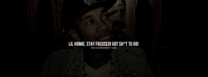 Tyga Stay Focused Quote Facebook Cover Picture