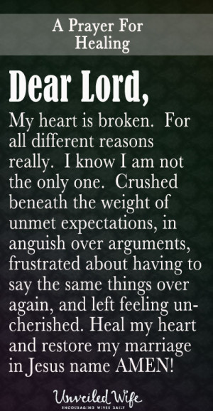 Related to A Broken Heart's Prayer | Best Life Quotes, Poems, Prayers