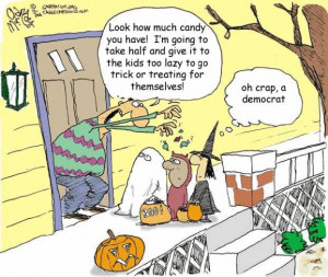 Question: At what point does trick or treating become more about adult ...