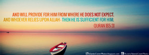 Quran (65:3) Islamic Cover Photo