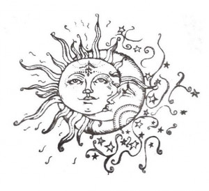 Celestial sun and moon: Celestial Sun Tattoo'S, Tattoo'S Idea, Sun ...