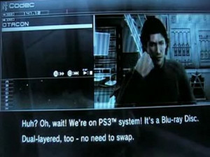 Metal Gear Solid 4 has a few words for Blu-ray