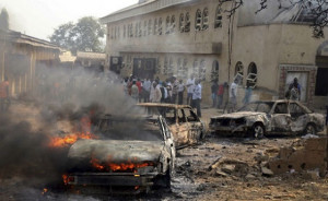Boko Haram attacks 2 churches in northern Nigeria, kills 12