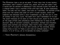 Terry Pratchett on Evil More