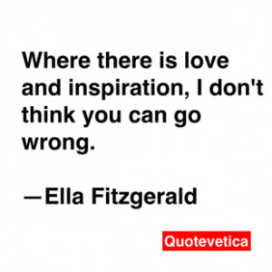 ella fitzgerald quote 1