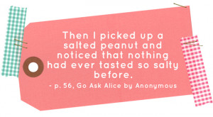 Friday 56 tells me to Go Ask Alice!