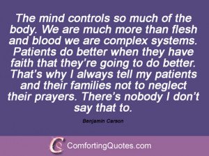Quotes And Sayings By Benjamin Carson