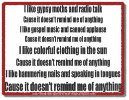 travel like a gypsy, and I didn't know how I could perform and be a ...