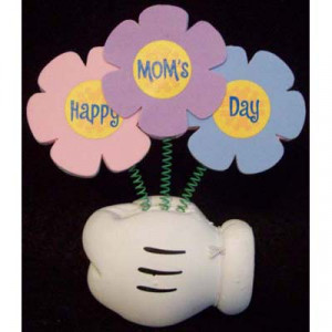 Disney Antenna Topper - Mother's Day Mom Mickey Bouquet Roses