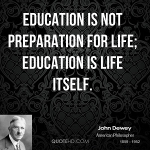 John Dewey Education Theory Quotes