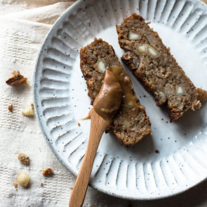 This banana bread packs a subtle sweetness and crunch to it, while ...