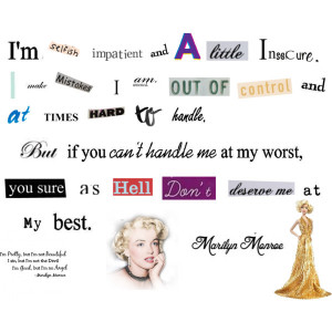 Marilyn Monroe Quote