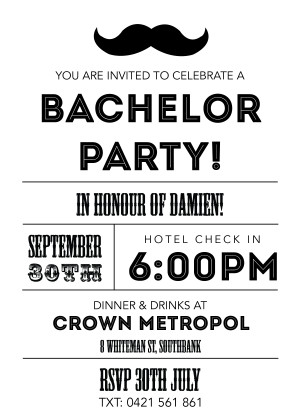 ... “Moustache Bachelor Invitations” Click here to cancel reply