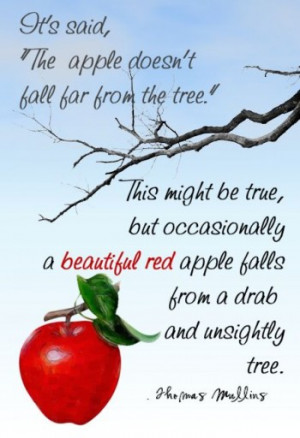 The apple doesn't fall far from the tree.