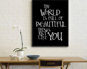 quote,Inspirational poster,Motivational quote,Gift poster,World quote ...