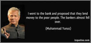 More Muhammad Yunus Quotes