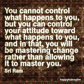 What you can control