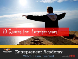 10 Quotes for Entrepreneurs