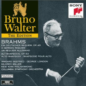 Brahms German Requiem Alto Rhapsody The Bruno Walter picture
