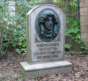 ... tombstone for madame leota that reads dear sweet leota loved by all in
