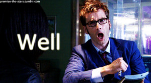Doctor Who The tenth Doctor + quote
