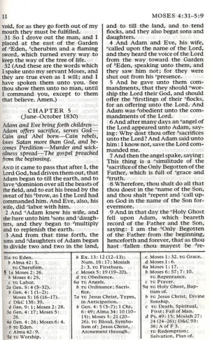 ... books one is the book of moses essentially part of genesis but with