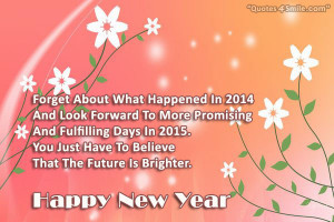 Look Forward For The Bright Future