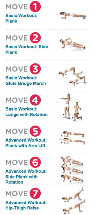 Workout moves for core strength