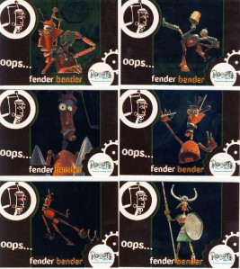 Details about INKWORKS ROBOTS THE MOVIE FENDER BENDER CHASE FB1-FB6