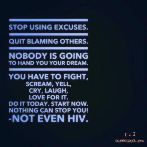 HIV Inspirational Quote