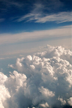 blue, cloud, clouds, fly, hipster, indie, iphone wallpaper, retro, sky ...