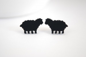 Funny Black Sheep Quotes Black sheep earrings.