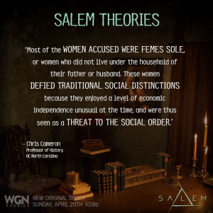 Salem TV Series Salem TV series
