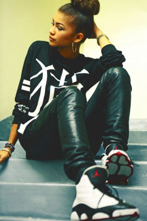 Zendaya. I love her confidence and her style. Shes awesome.