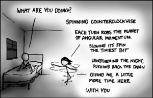 angular momentum, comics, cute, drawing, geek, love, night, science ...