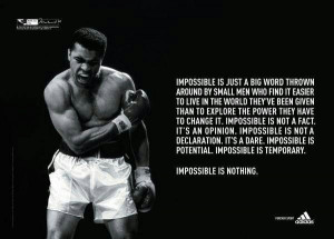Muhammed Ali, one of my heroes..