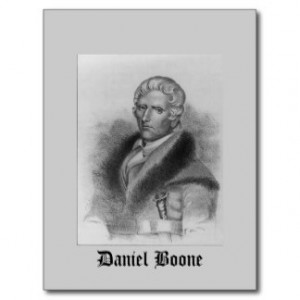 Daniel Boone Postcards