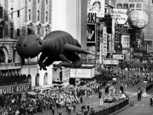 The Macy's Thanksgiving Day Parade, Times Square, New York City ...