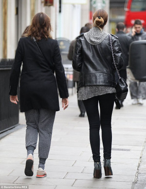 Yasmin and Amber Le Bon dress down as they enjoy a casual day out in