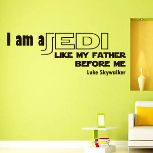 Vinyl-Wall-Decals-Jedi-Luke-Skywalker-Star-Wars-Quote-Decal-Home-Decor ...