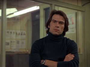 young Tommy Lee Jones, still a man in black.An interesting trivia ...