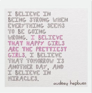 Motivational Quote by Audrey Hepburn Motivational Wallpaper With Quote ...