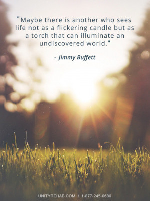 This week’s inspirational quote comes from Jimmy Buffet’s novel, A ...