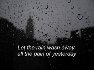 Weather Bad Sad Positive Text Quote Wash. We have many Alone Quotes ...