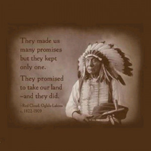 Wise old Native saying