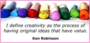 of creativity from Sir Kenneth Robinson and how neglect of creativity ...