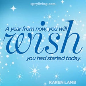 Karen Lamb #quote spryliving.com